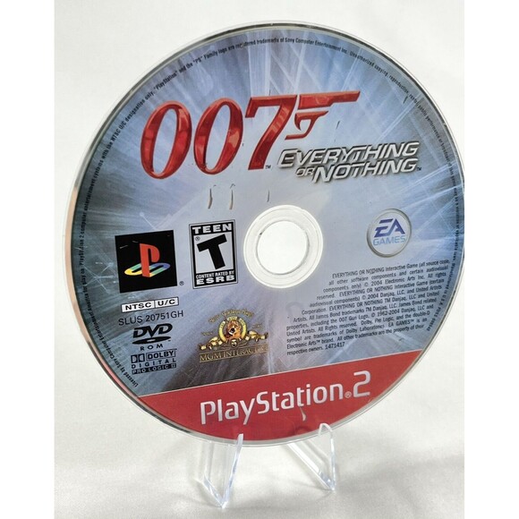 James Bond 007 Everything Or Nothing Sony PlayStation 2 Disc Only Tested - Picture 2 of 8